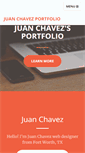 Mobile Screenshot of juanchavezportfolio.com